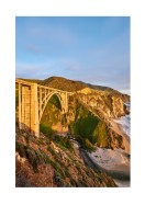 Bixby Creek Bridge On Highway One | Gör en egen poster