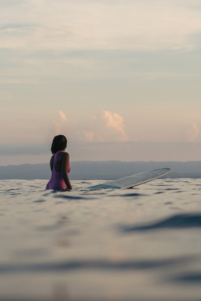 Surfer In The Ocean